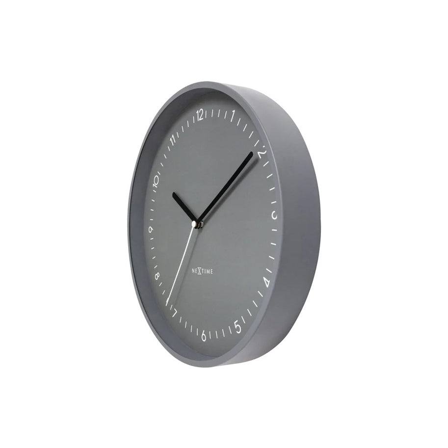 Nextime Berlin Wall Clock 30cm - Grey