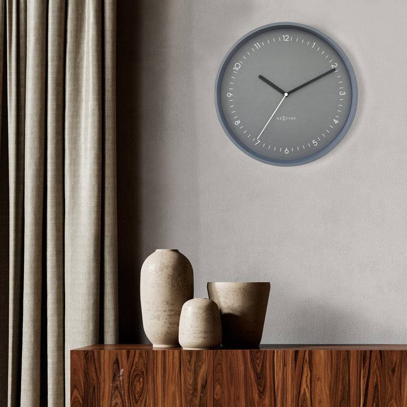 Nextime Berlin Wall Clock 30cm - Grey