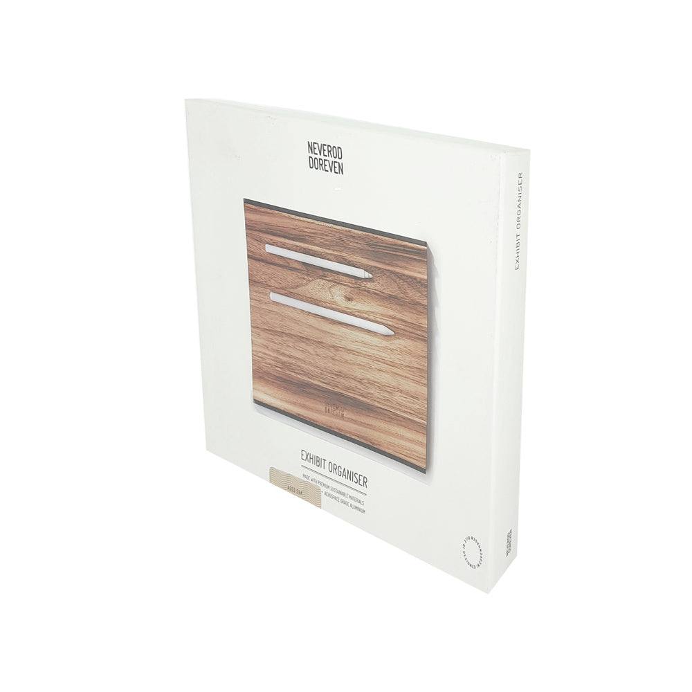 NOOE Exhibit Desk Organiser - Oak