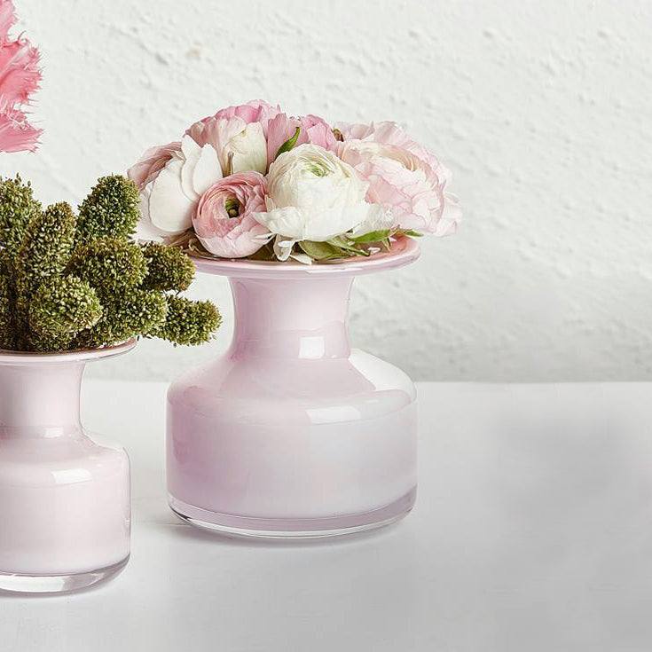 NUDE Turkey Elixir Vase Small - Opal Pink