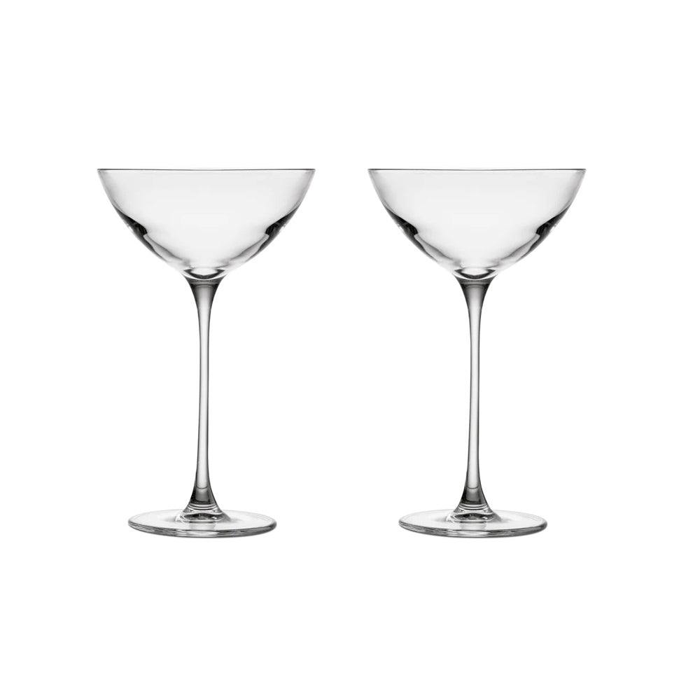 NUDE Turkey Savage Coupetini Glasses 170ml, Set of 2