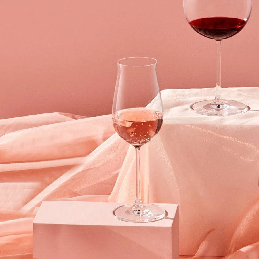 NUDE Turkey Vintage Rose Wine Glasses 320ml, Set of 2