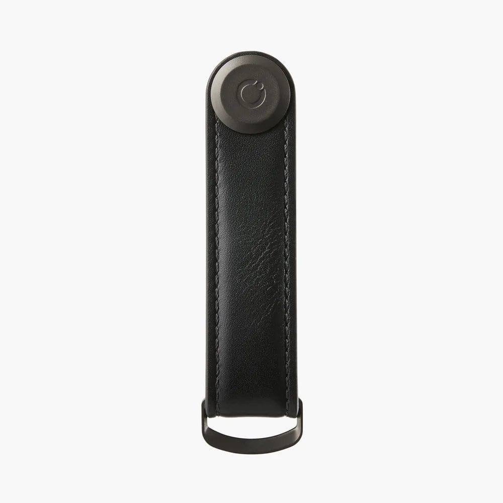 Orbitkey Leather Key Organiser - Black Gunmetal