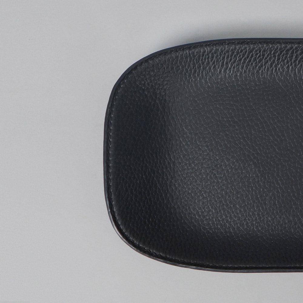 Outback Tokyo Leather Tray Medium - Black