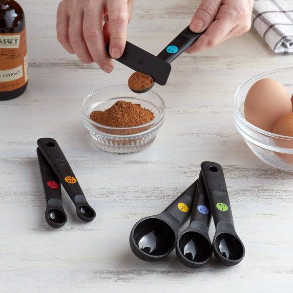 OXO Good Grips Measuring Spoons - Black - Reading China & Glass