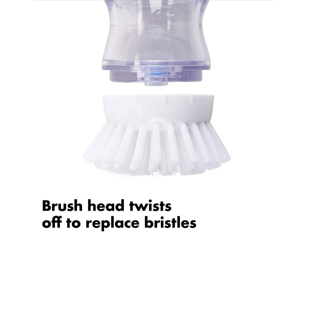OXO Good Grips One Push Palm Brush