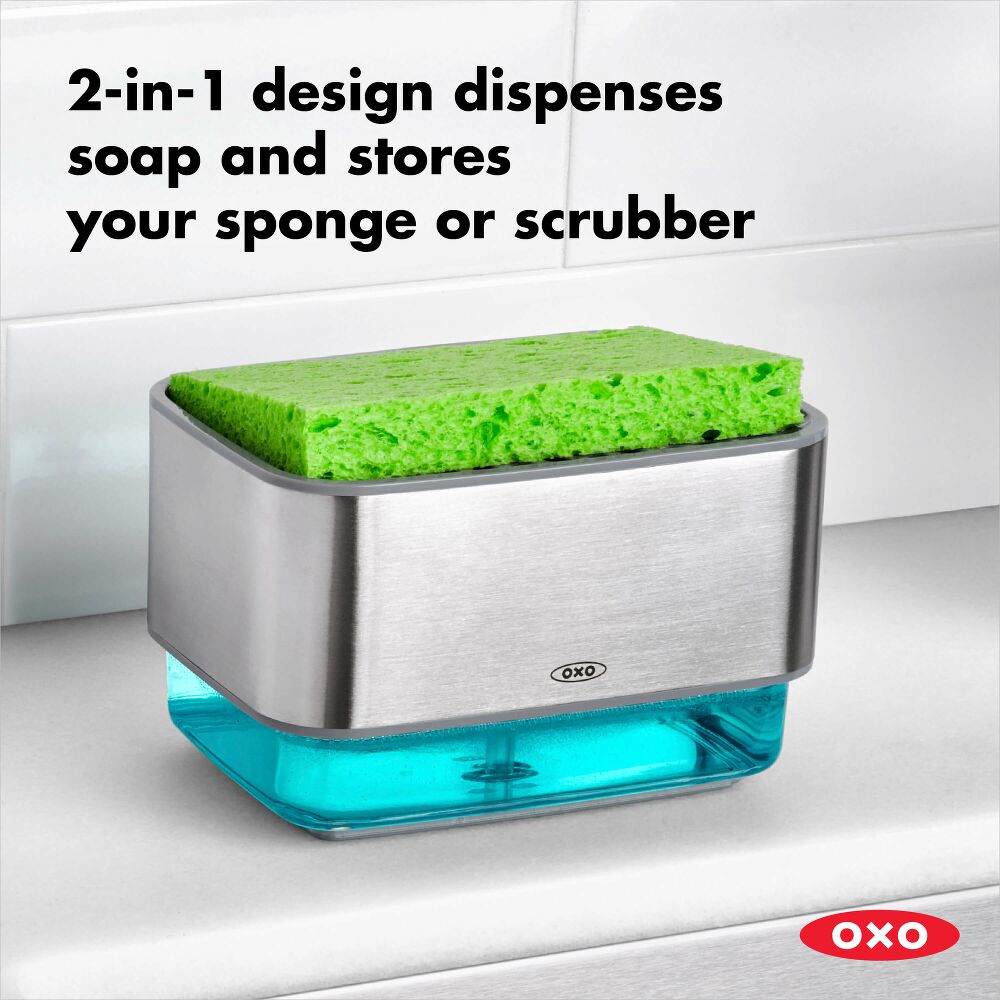 Good Grips Soap Dispensing Sponge Holder