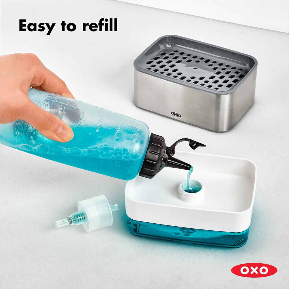 Good Grips Soap Dispensing Sponge Holder