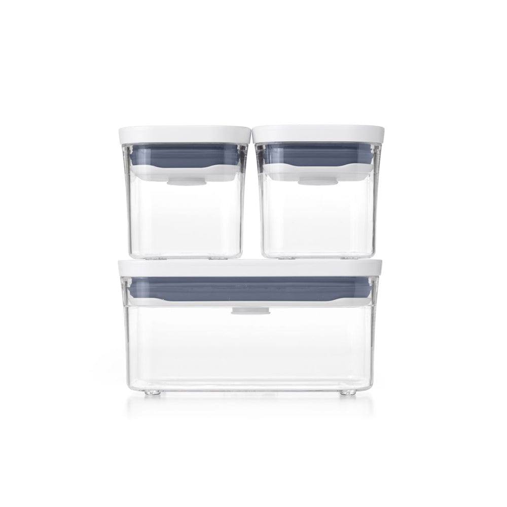 OXO POP 3-Piece Storage Container Set Small