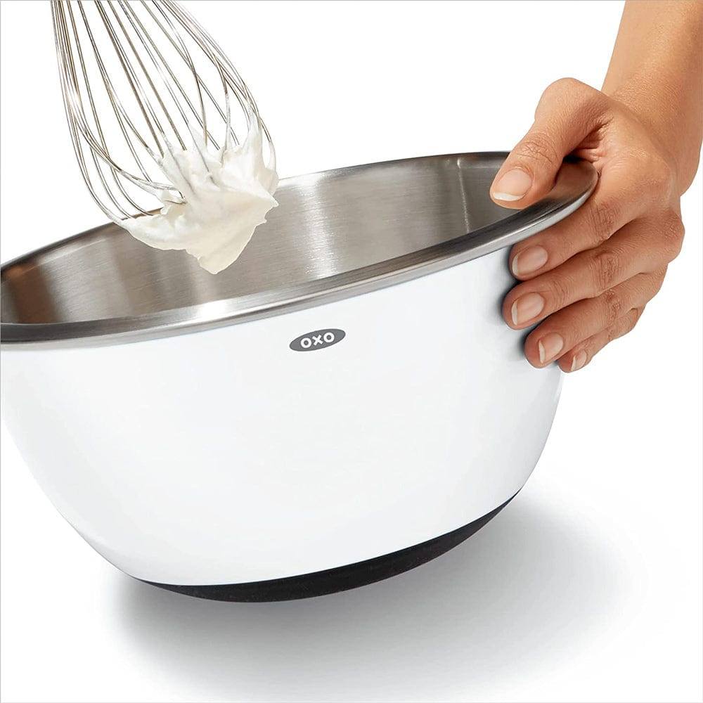 OXO Stainless Steel Mixing Bowl Medium - White