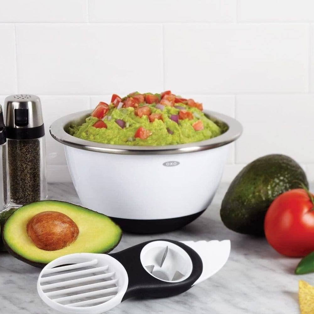 OXO Stainless Steel Mixing Bowl Small - White
