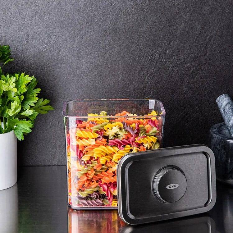 OXO Steel POP Slim Rectangular Storage Container - 1600ml
