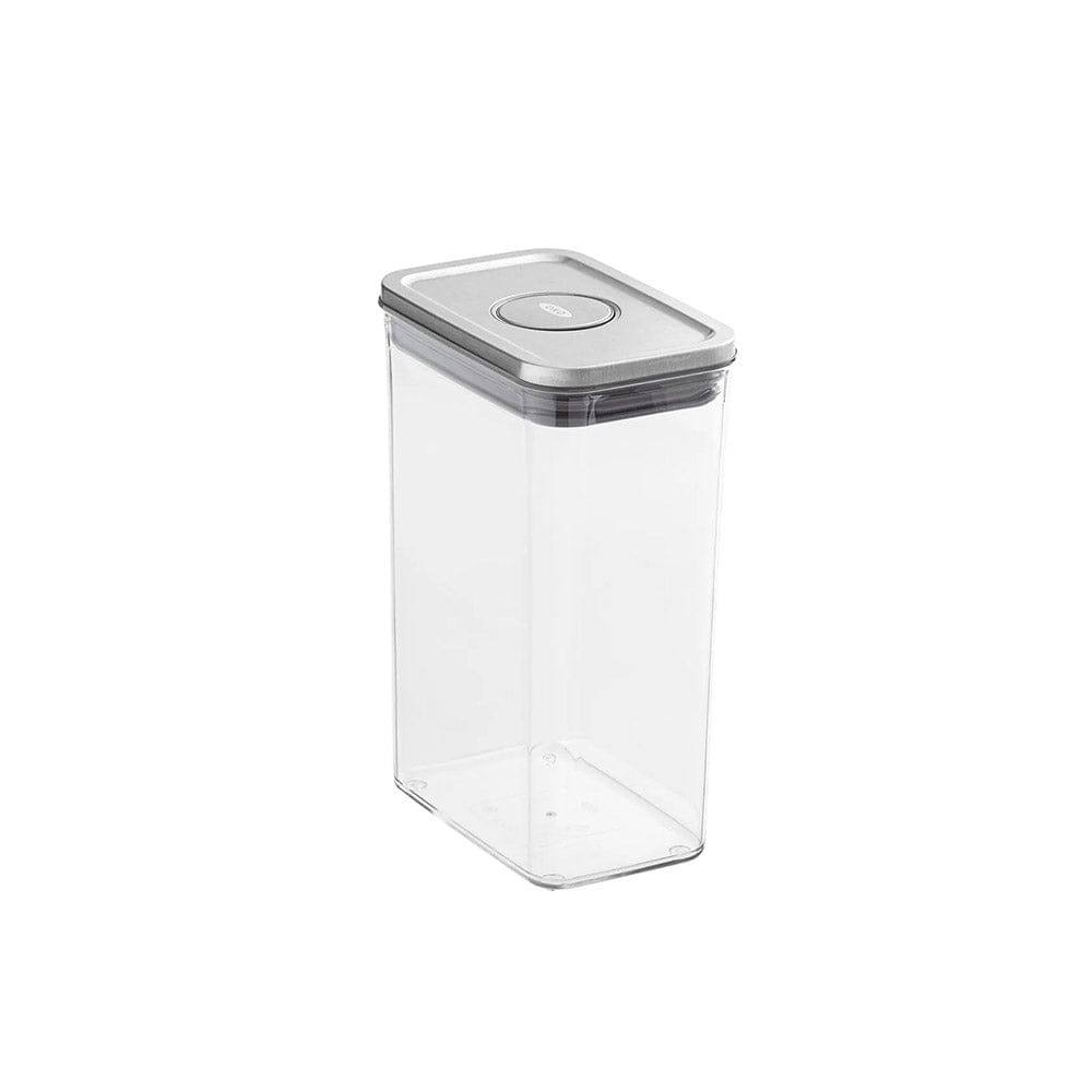 OXO Steel POP Slim Rectangular Storage Container - 2600ml