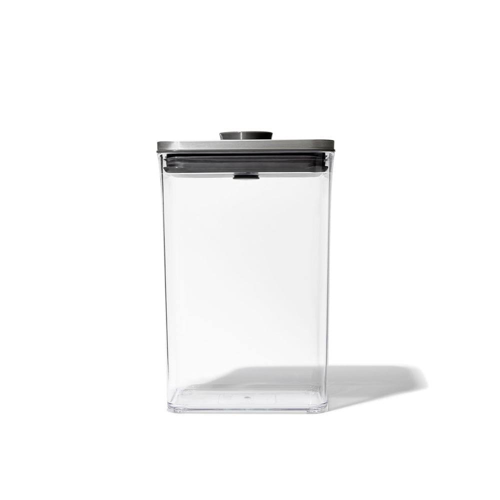 OXO Steel POP Slim Rectangular Storage Container - 2600ml