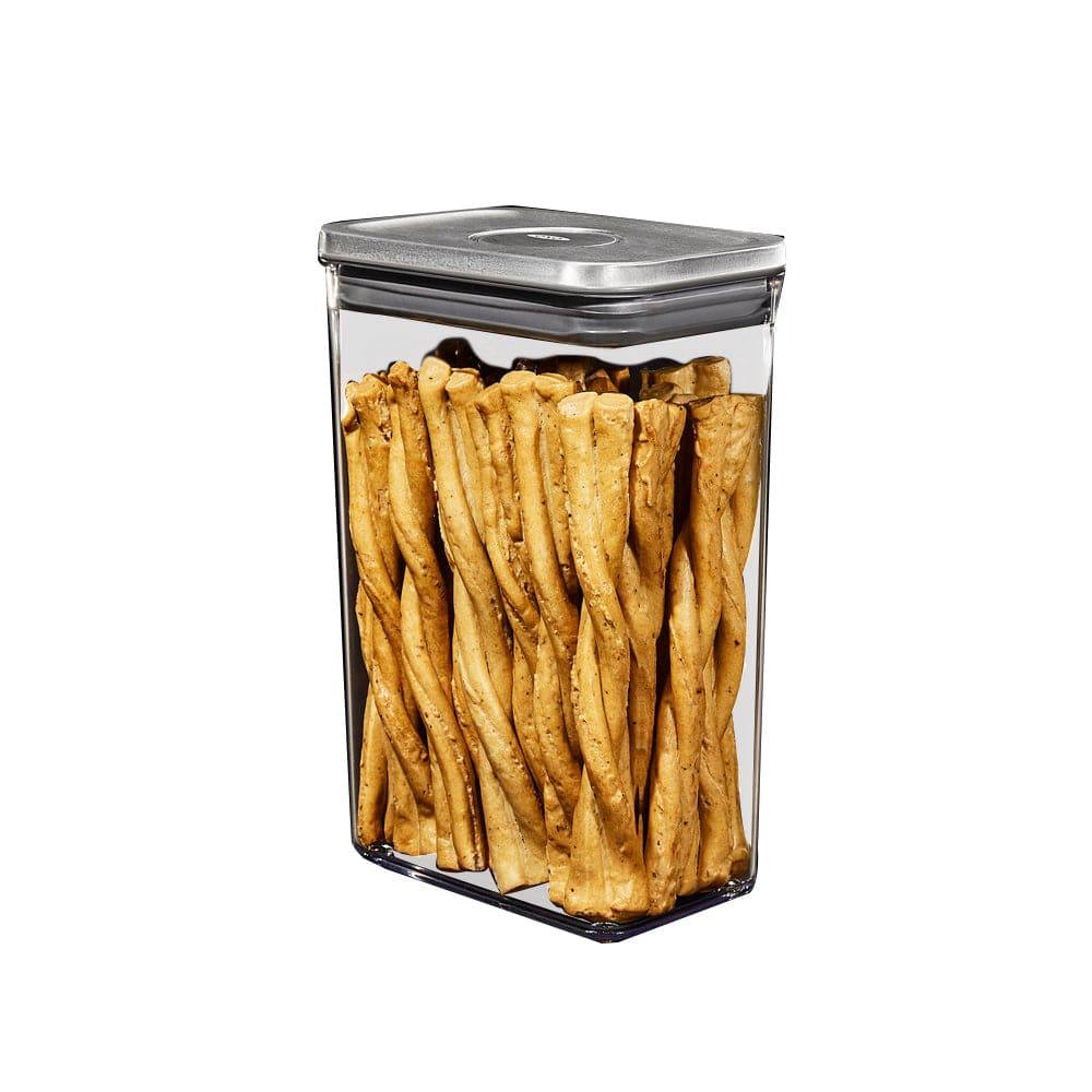 OXO Steel POP Slim Rectangular Storage Container - 2600ml