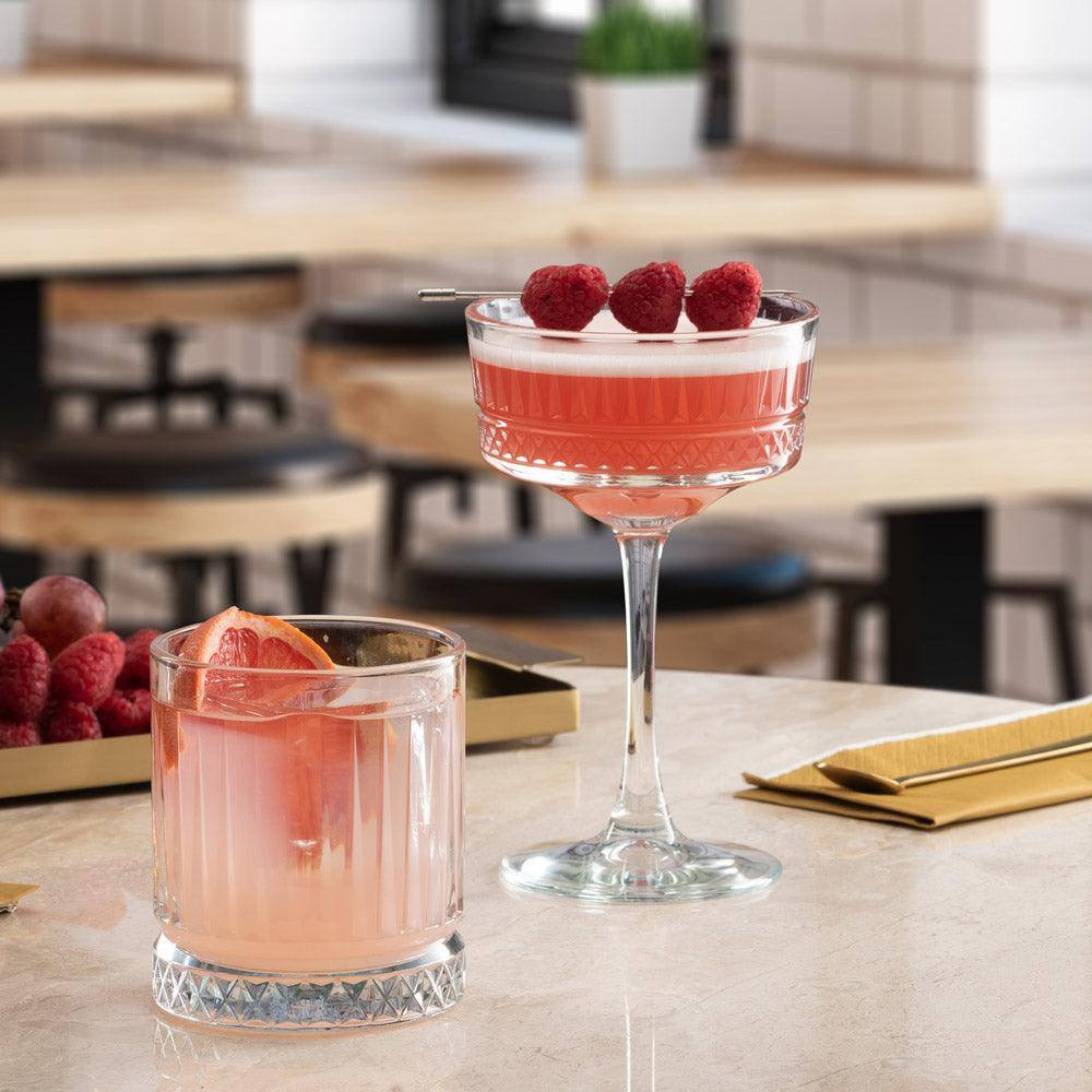 Pasabahce Elysia Whiskey Tumblers 355ml, Set of 4