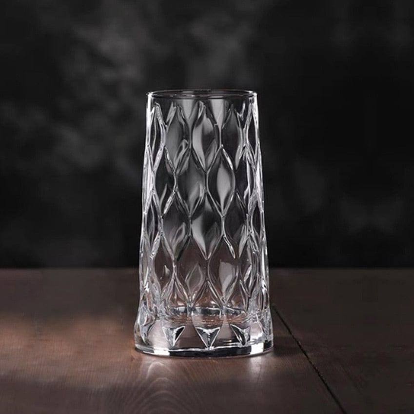 Pasabahce Leafy Highball Glasses 345ml, Set of 4