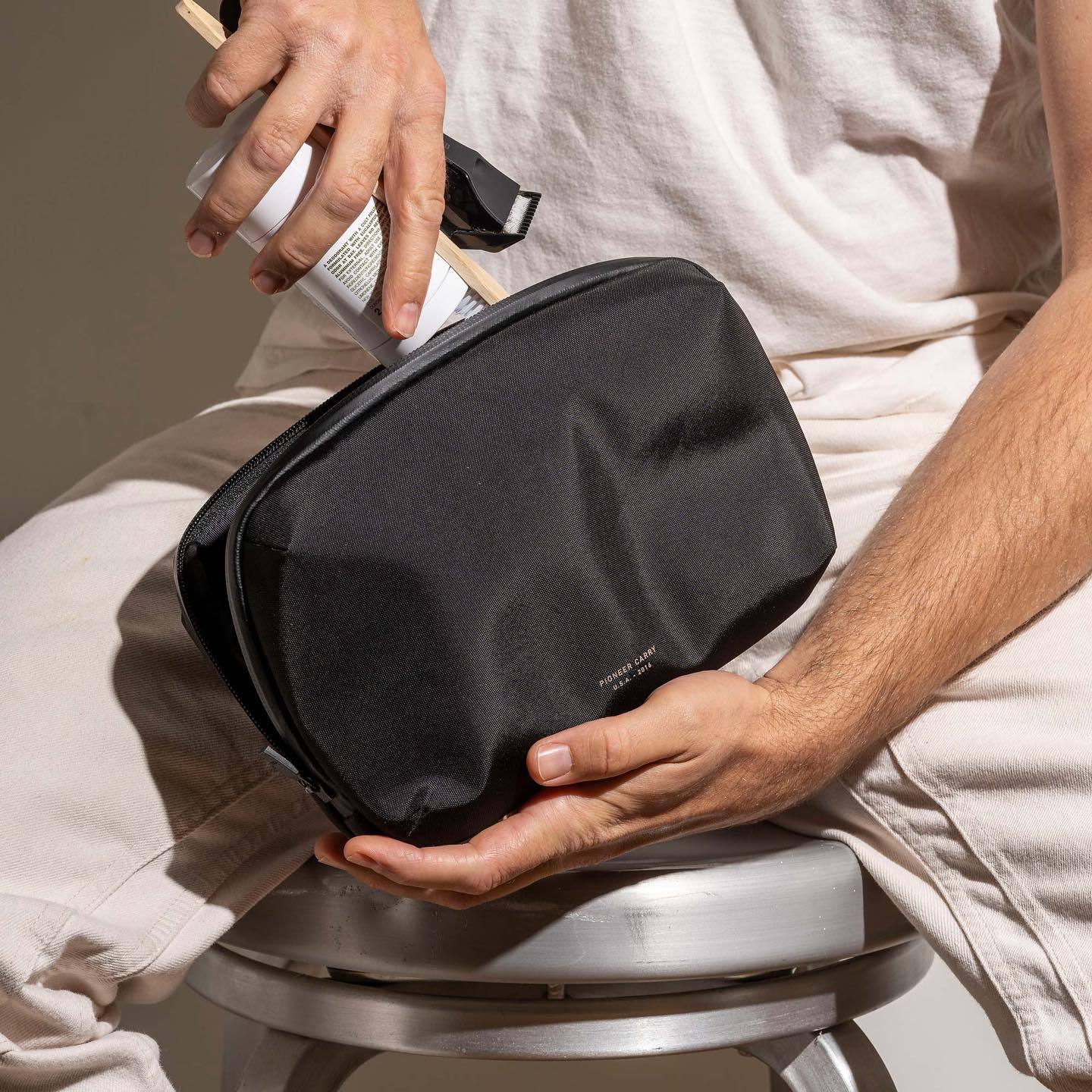 Pioneer Global Travel Pouch XL - Black Baby Ballistic