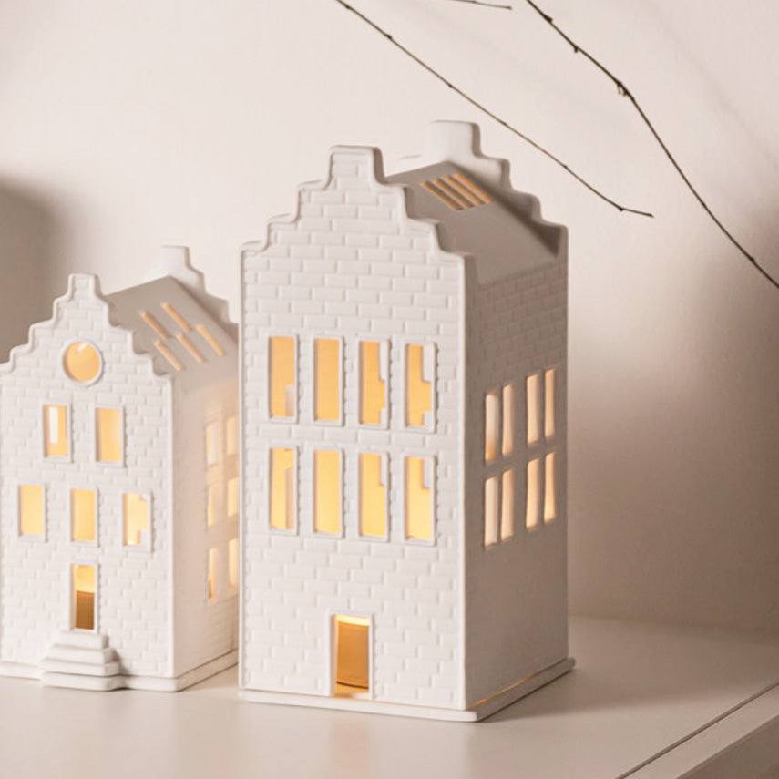 Rader Germany Brick House Tealight Holder & Sculpture Large