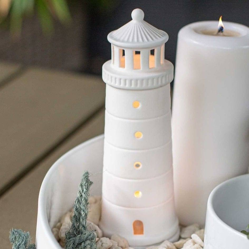 Rader Germany Lighthouse Tealight Holder & Sculpture Tall