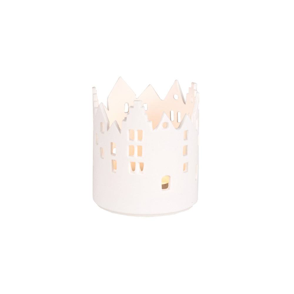 Rader Germany Townhall Asymmetic Tealight Holder & Sculpture Small