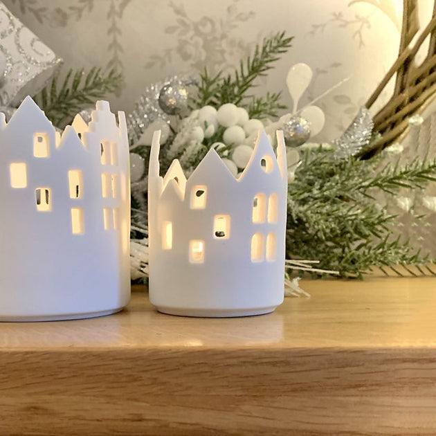 Rader Germany Townhall Asymmetic Tealight Holder & Sculpture Small