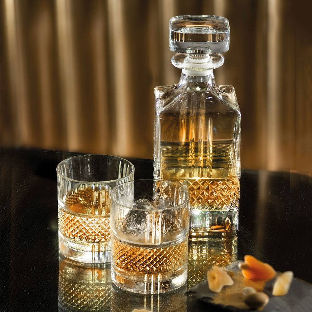 RCR Italy Brillante Whiskey Decanter 850ml