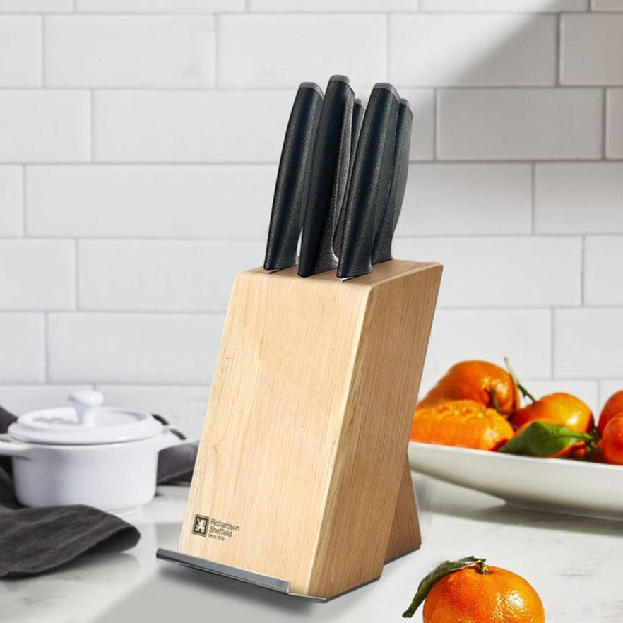Richardson Sheffield Advantage 5-pc Knife Block Set