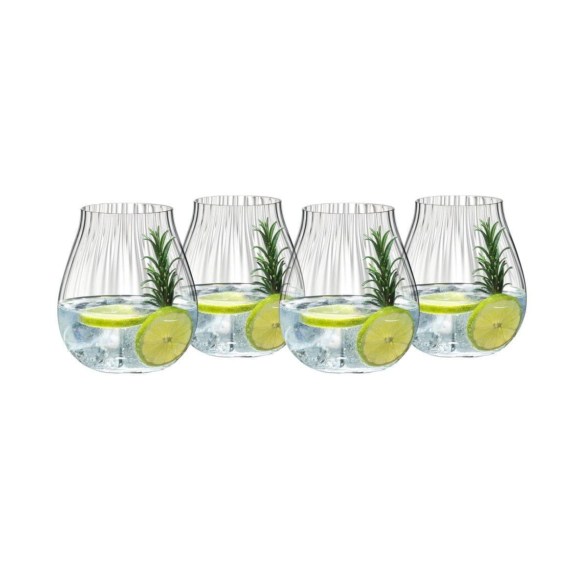 RIEDEL Optical O Gin Glasses 762ml, Set of 4