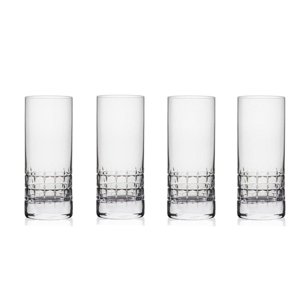 Luxury Collection Brilliant Highball Glasses 370ml, Set of 4