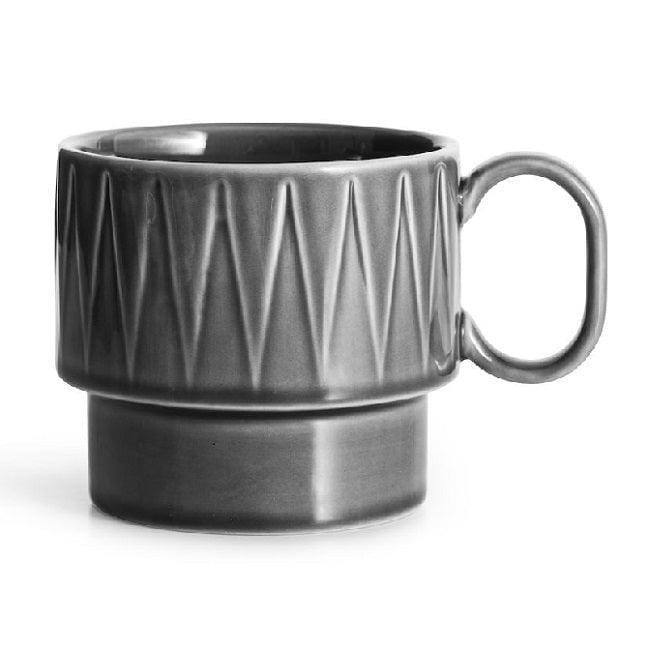 Sagaform Sweden Coffee and More Tea Mug - Grey