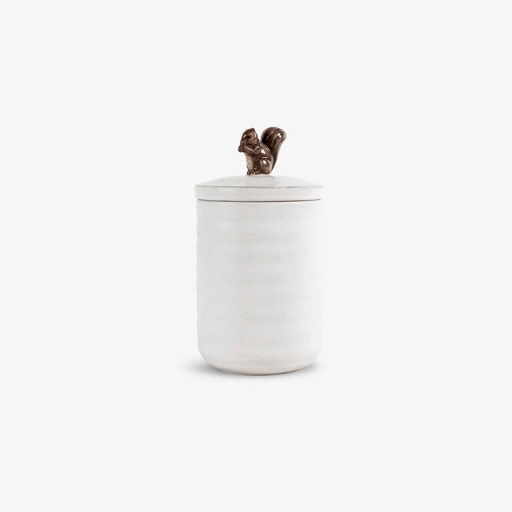 Sagaform Sweden Ellen Tall Jar with Lid - Squirrel