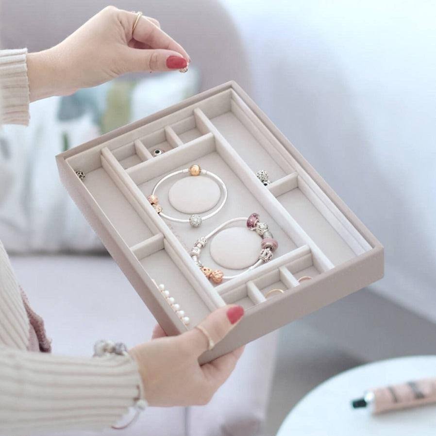 Stackers Charms and Bracelets Layer Medium Taupe