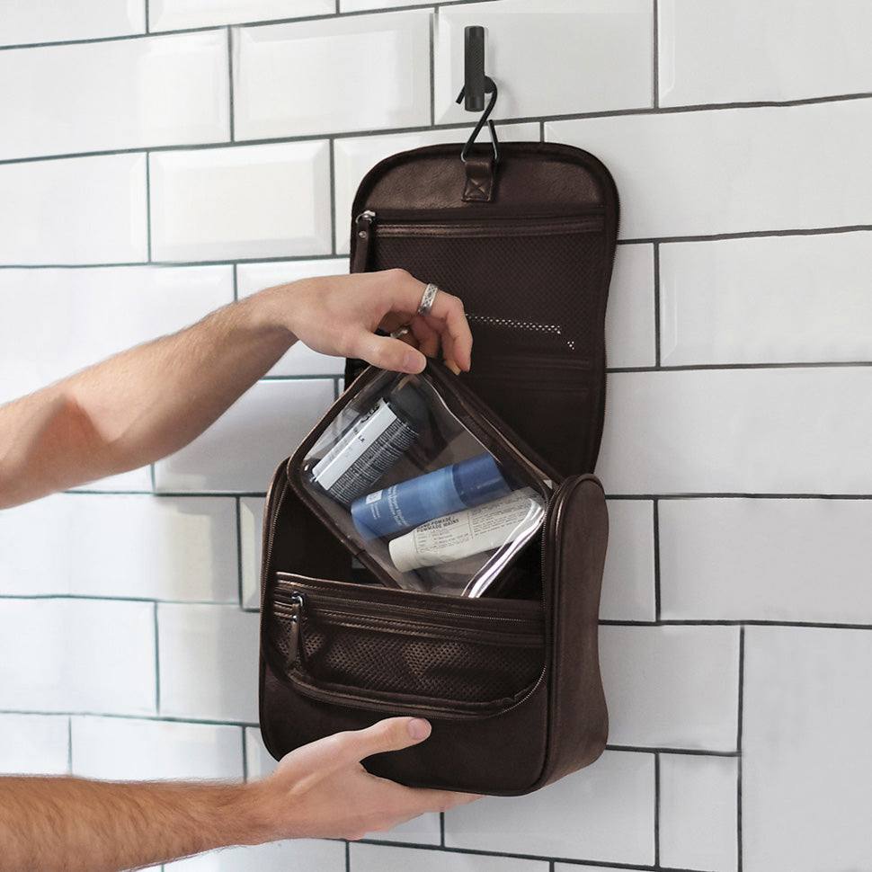 Mens hanging wash bag online