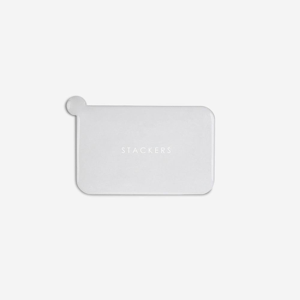 Stackers London Nested Cosmetic Bags, Set of 2 - Navy Velvet