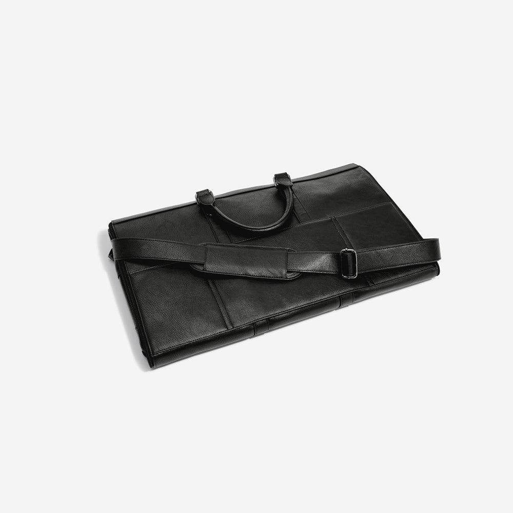 Stackers London Zipped Weekend Suit Bag - Black