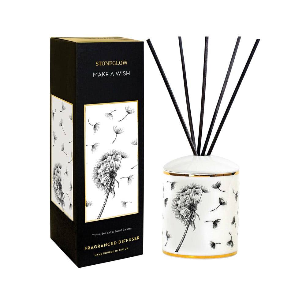 Stoneglow London Keepsake Ceramic Reed Diffuser - Floral Sea Breeze