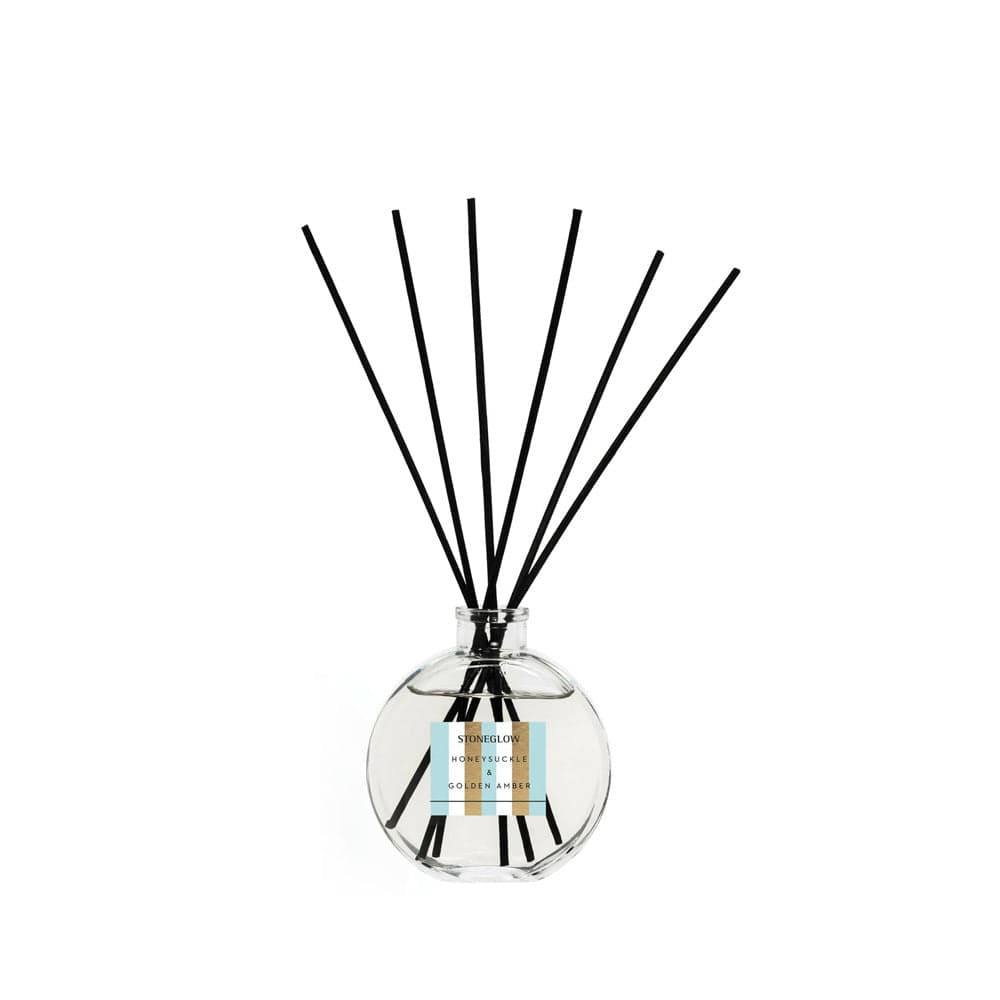 Stoneglow London Modern Classics Reed Diffuser - Honeysuckle & Golden Amber