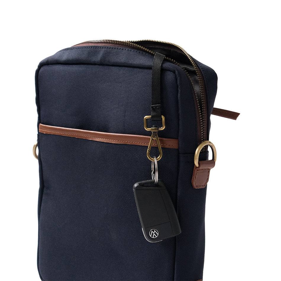 The Postbox Caravan Cross Body Sling - Oxford Blue