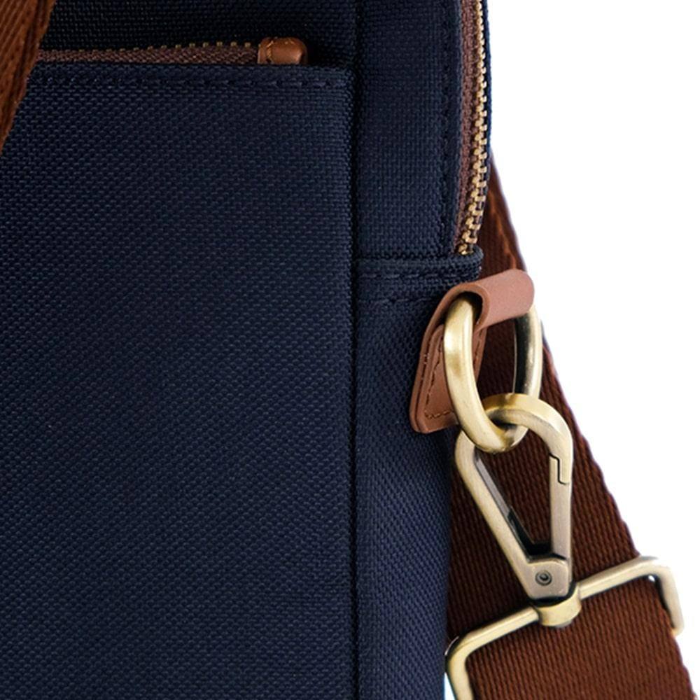 The Postbox Caravan Cross Body Sling - Oxford Blue