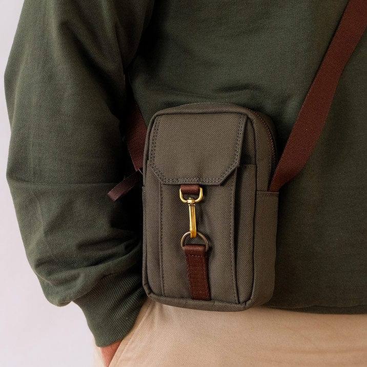 The Postbox Lodge Cross Body Sling - Forest Green