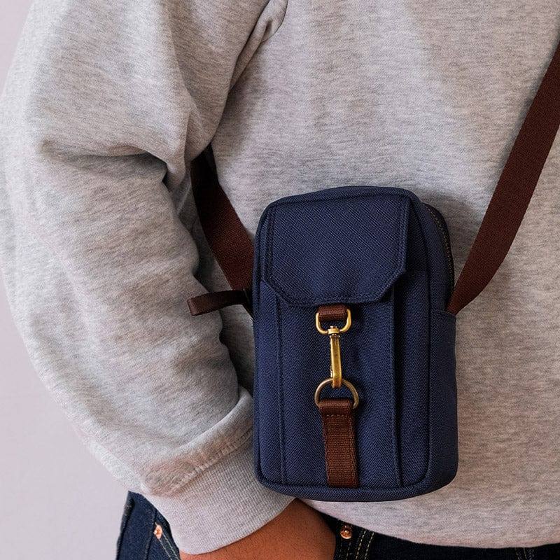 The Postbox Lodge Cross Body Sling - Oxford Blue