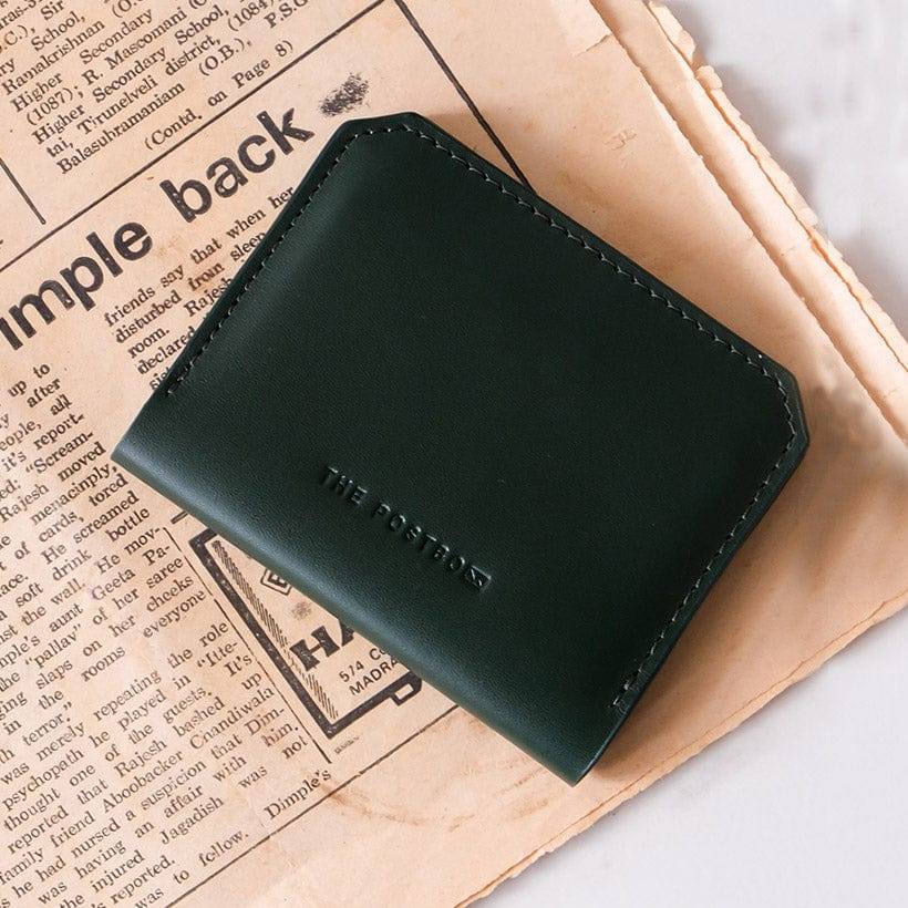 The Postbox Palma Wallet - Emerald Green