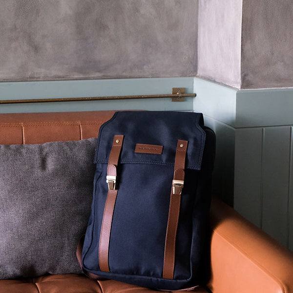 The Postbox The Transit 4.0 Backpack - Oxford Blue