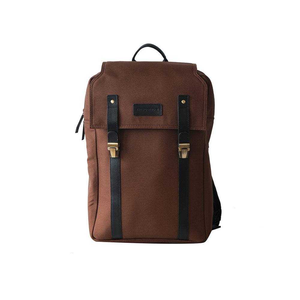 The Postbox The Transit 4.0 Backpack - Pecan Brown