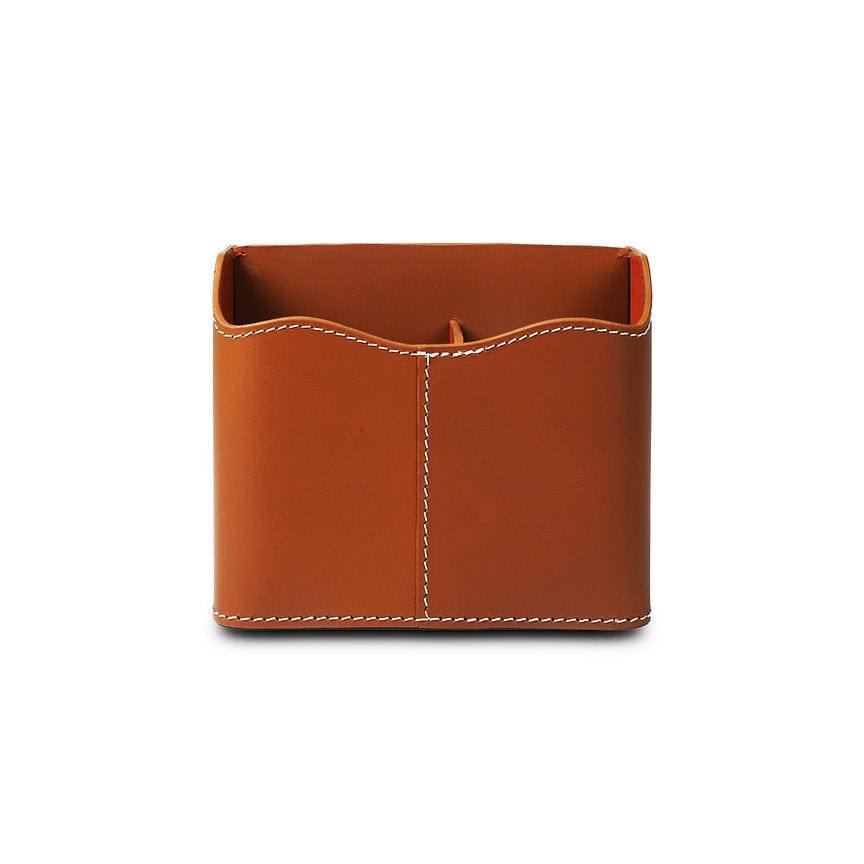 Three Sixty Modella Desk Caddy - Cognac