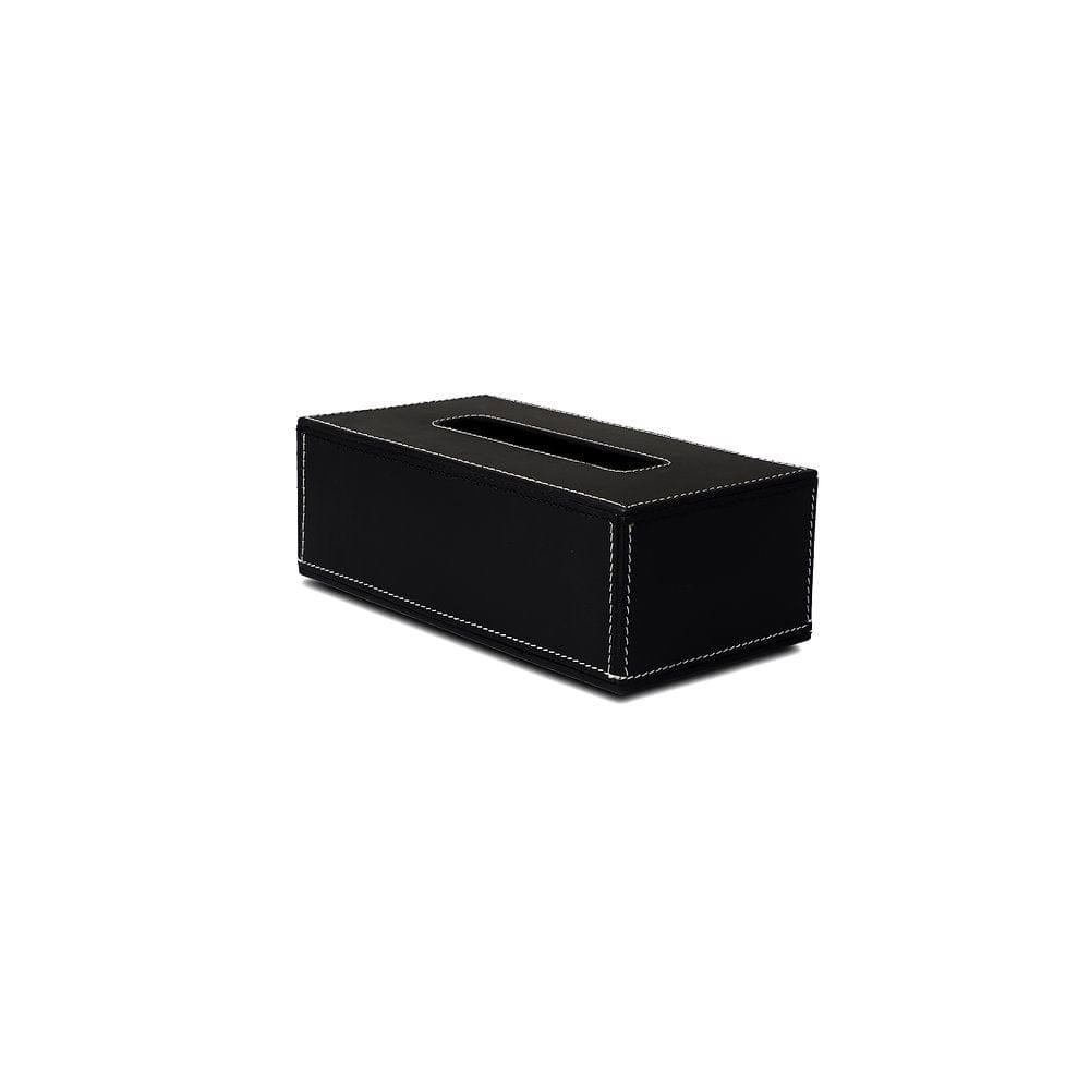 Three Sixty Modella Tissue Box Holder - Black