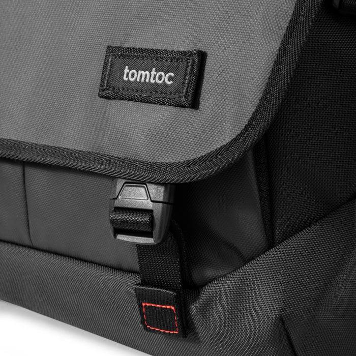 Tomtoc Explorer Messenger Bag - Black 16 Inch