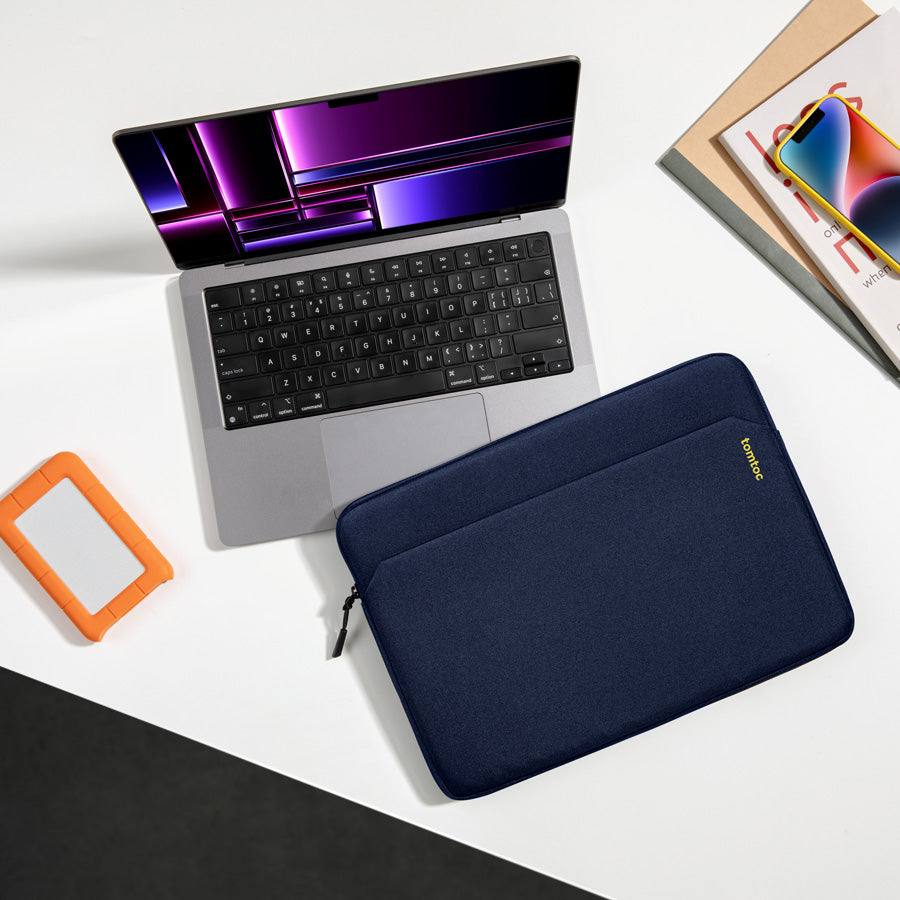 Tomtoc Light-A18 Laptop Sleeve - Navy for 15 Inch