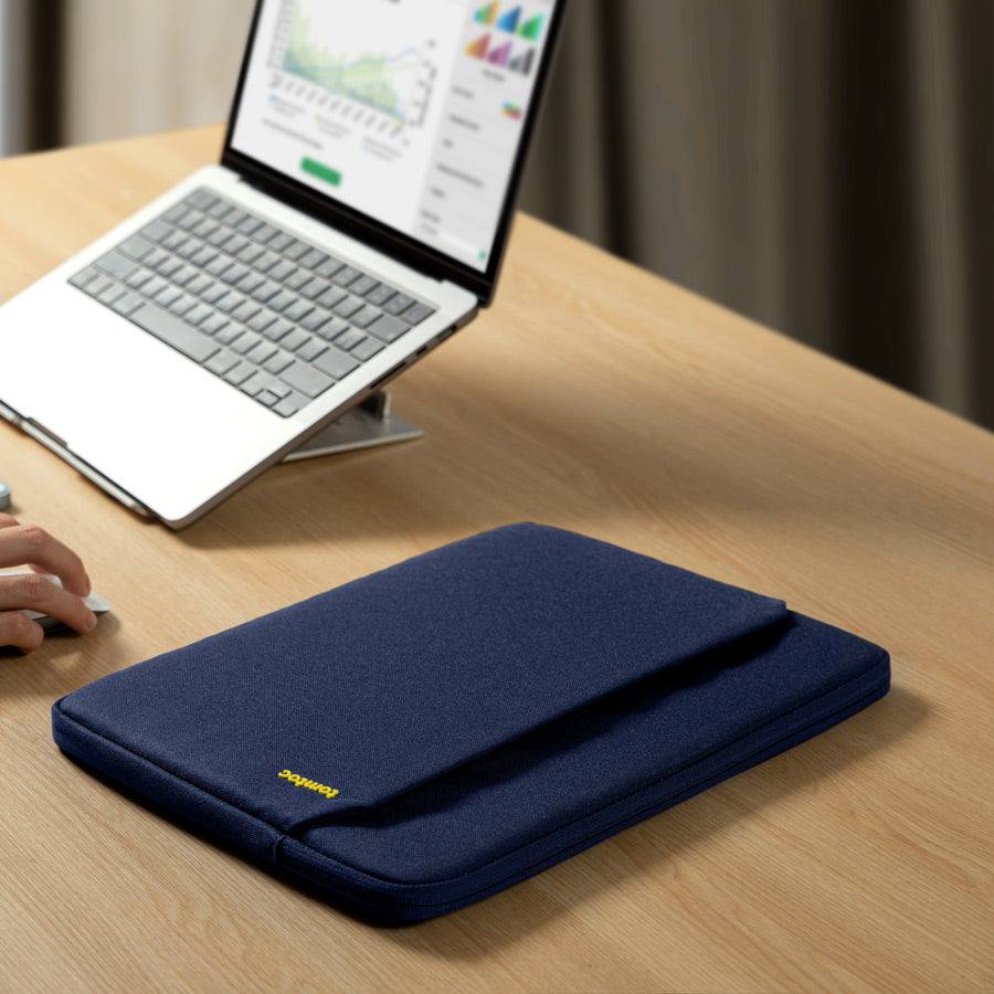 Tomtoc Light-A18 Laptop Sleeve - Navy for 15 Inch